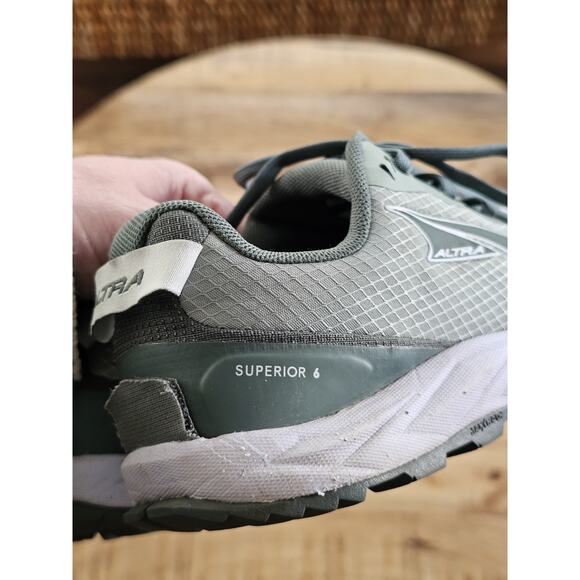 Altra Womens Superior 6 Green Synthetic Running Shoes Size 8 - Picture 16 of 16